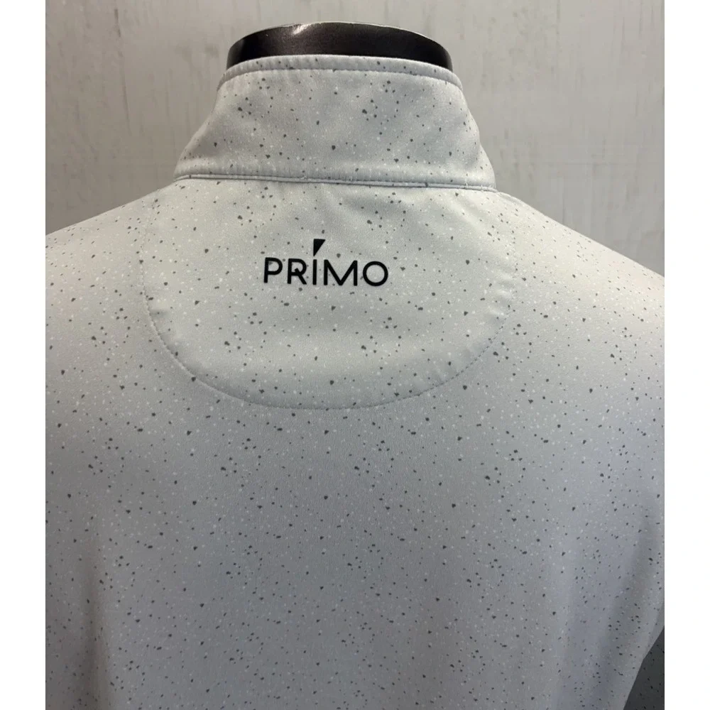 Mens Primo Golf 1/4 Zip Pullover Sweater Jacket Long Sleeve Stretch Performance